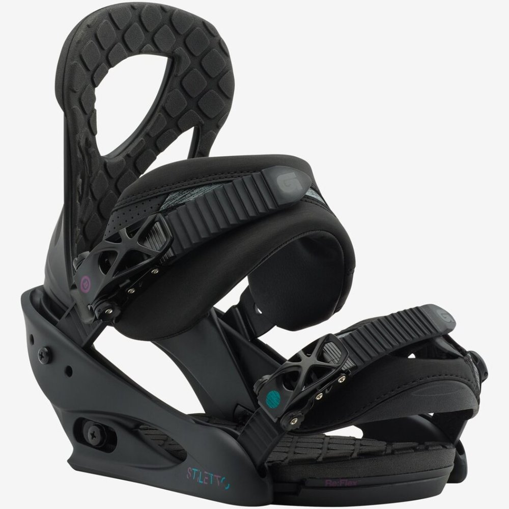 Burton Stiletto Snowboard Bindings - Black Women's Large